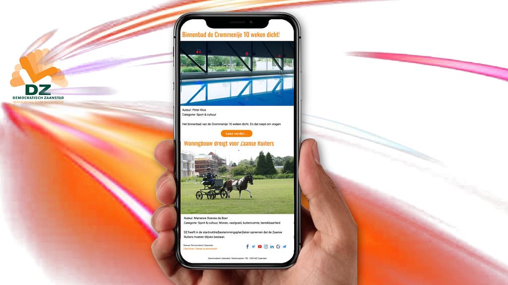 DZ Nieuws in email ontvangen